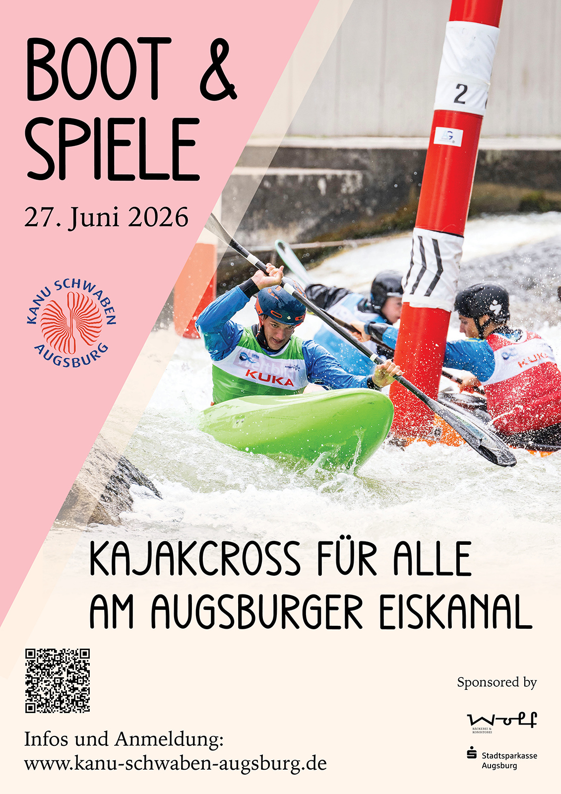 Boot und Spiele 2026 Kajakcross für alle